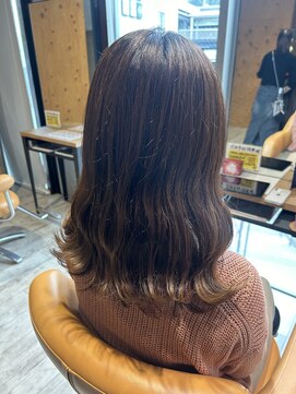 ジャストビューティ ルフレ 金沢八景店(Just Beauty Rufure) 似合わせカット/アースカラー/くびれヘア/金沢八景