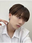 men's/メンズ/メンズカット/韓国/黒染/顔周り/マッシュ/池袋