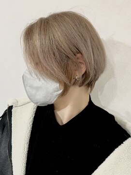 エンクス 天王町店(enx) 着物ヘア/ダークアッシュ/ミディアムレイヤーカット/天王町AI201