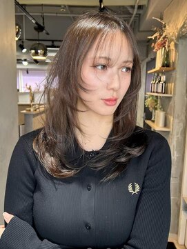 フォート(FORT) 春カラー/ミディアムレイヤー/ハッシュカット/ワンホンレイヤー