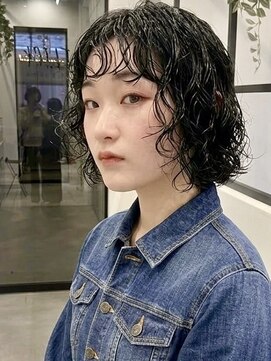 ルチア ヘア ステラ 京都店(Lucia hair stella) レイヤーボブウルフパーマ/ボブパーマ/学割U24/京都/河原町