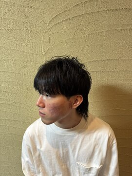 ヘア リーフ(Hair Leaf) シースルーマッシュウルフ