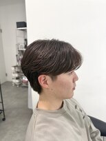 ドラマヘアー(dorama hair) ニュアンスパーマ/センターパート/ショートセンターパート