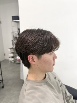 ドラマヘアー(dorama hair) ニュアンスパーマ/センターパート/ショートセンターパート