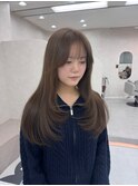ブリーチなしベージュ