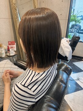 ノイズヘアー(NOISEHAIR) 切りっぱなしボブ