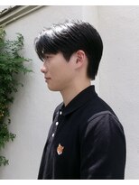 ヒントステーション フォーメンズ(HINTSTATION for Men's)&nbsp;〈浅草 半個室〉 センターパート/ナチュラル