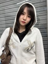 レター(LETTER)&nbsp;black hair