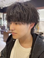 コムズアイ(COM'S/i)&nbsp;メンズカットシャドーパーマ波巻きツイストスパイラルパーマ