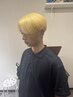 【学割U24】メンズカット＋ケア1ブリーチ+カラー【学割U24】