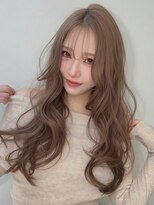 ジゼル(GiseL)&nbsp;ベージュ　顔まわりレイヤー
