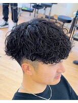 become men's hair 名駅EAST【10月3日 NEW OPEN(予定)】&nbsp;波巻きスペインカール/名古屋/名駅/名古屋駅/メンズパーマ