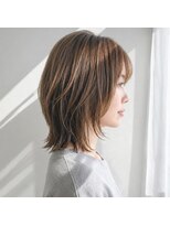 リミ(LIMI)&nbsp;ウルフ/レイヤーショート/顔周りカット/30代40代50代/広島