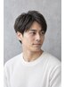 【前髪のクセ・広がり改善】メンズカット+自然な仕上がりの前髪矯正