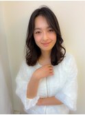 『LOBBY』三浦　大人可愛いモテ髪くびれヘア