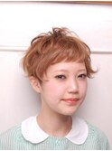おしゃれ度満点のcuteなベリーショート