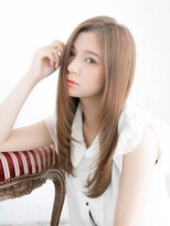 リリアン 表参道(relian)&nbsp;ベージュカラーでつくる柔らかストレート♪