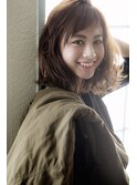 大人ミディーボブ　【新宿】