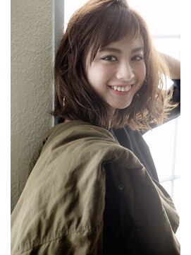 ミエルヘアーエスト 新宿店(mielhair est) 大人ミディーボブ　【新宿】