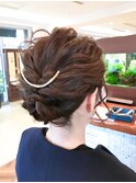 お呼ばれヘアセット