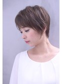 横顔がキレイに見えるショートボブ by鬼頭