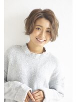 ルシエ(LUCIE)&nbsp;くしゅカワショート〜ゆるめパーマで柔らかヘアー