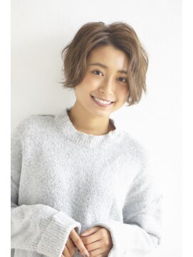 ルシエ(LUCIE) くしゅカワショート〜ゆるめパーマで柔らかヘアー