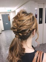 桜夏(ouca) パーティヘアアレンジ
