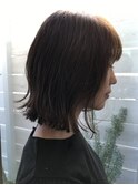 【hair&slow Linon.】◇切りっぱなし外はねリノンボブ◇