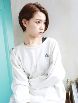 バース(BIRTH) 天神【BIRTH】ワンサイドショート×ベージュカラー 6