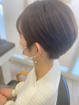 フレンズ 平岡店(friend's) 【札幌平岡　丸みショート/ショートカット】　藤原有貴