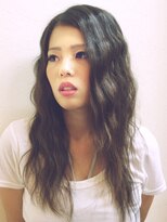 ウェーヴ アズシュガー 浜松佐藤店(wave as sugar)&nbsp;〈wave佐藤店〉コテ巻きなみなみウェーブアッシュカラー