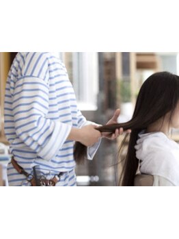 【本塩釜】艶×色長持ちのアドミオカラーが人気☆全メニュー頭皮用オイル・前後処理トリートメント付き！