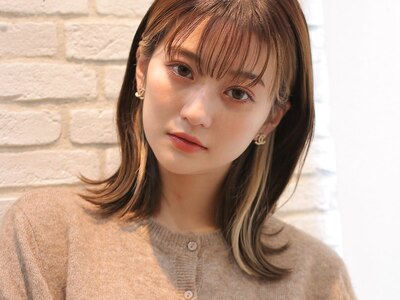 可愛いスタイルの宝庫。卓越した技術×センスで最旬ヘアに変身。