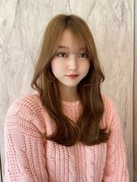 ルームバイシー 新宿(Loom. by Sea)&nbsp;韓国風前髪×レイヤーカット【髪質改善/新宿/レイヤーカット】