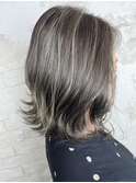 白髪ぼかしコントラストハイライト¥15400