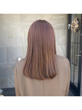 メゾン アヴァロ(Maison Avallo) お客様スナップ モーブブラウン/重ためセミロング