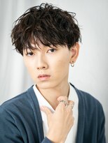 トニーアンドガイ メン 与野駅前店(TONI&GUY MEN)&nbsp;流行のツイスパでリラクシー！マットブラウンマッシュb与野