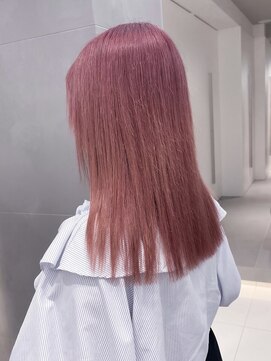 アールプラスヘアサロン(ar+ hair salon) カシスピンクカラー