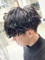 フィフス 渋谷(fifth) メンズマッシュ波巻きスパイラルパーマツイストスパイラルパーマ