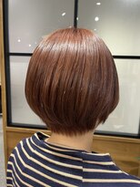 ベール(BALE)&nbsp;ショートボブ×オレンジブラウン