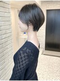 ショートボブ/簡単スタイリング/丸みショート/可愛い/20代30代