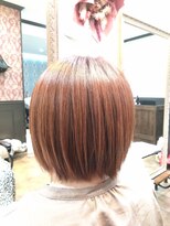 ミュズィー ドゥ ヘア(Musee du hair)&nbsp;お肌を際立たせるピンクの髪質改善カラー