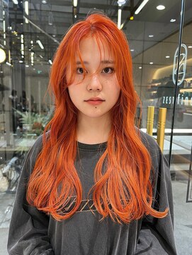 ゼスト フィーノ(ZEST fino) 【大宅種乃】夏はオシャレにオレンジカラー◎