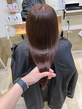 ステラバイケンジ(STELLA by KENJE) 大人綺麗/藤沢/髪質改善縮毛矯正/ショート/脱白髪染め透明感