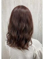 テーラヘアー 成田店(TELA HAIR)&nbsp;ピンクアッシュ×ゆるふわミディアム 【TELAHAIR】