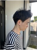 アップバングショート