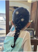 キッズヘアセット