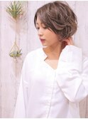 +animo南越谷+バリアージュ♪前髪パーマ☆レイヤーパーマボブQ