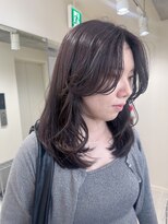 ナビバイケンジ(NaVI by KENJE)&nbsp;【NaVI/渡辺】ラベージュ×レイヤーカット♪